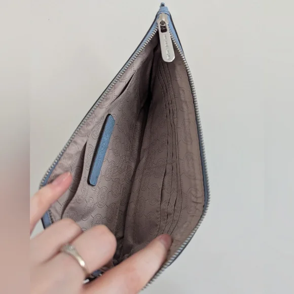 Michael Kors Studded Wristlet / Clutch with Rhinestones - Picture 14 of 16